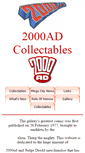 Mobile Screenshot of 2000adcollectables.com